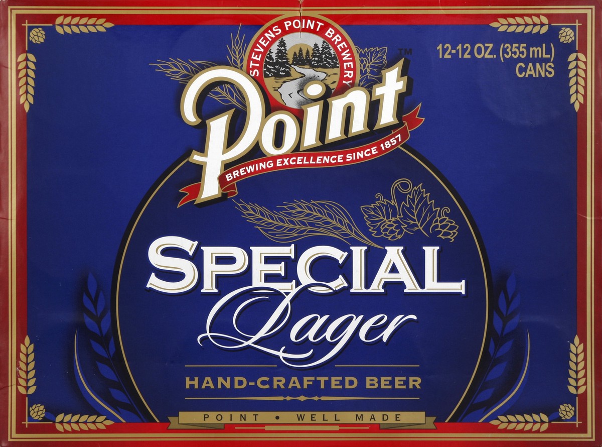 slide 4 of 6, Stevens Point Brewery Point Special Lager 12Pk, 12 fl oz