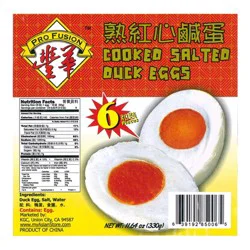Pro Fusion Cooked Salted Duck Eggs - 11.64 oz