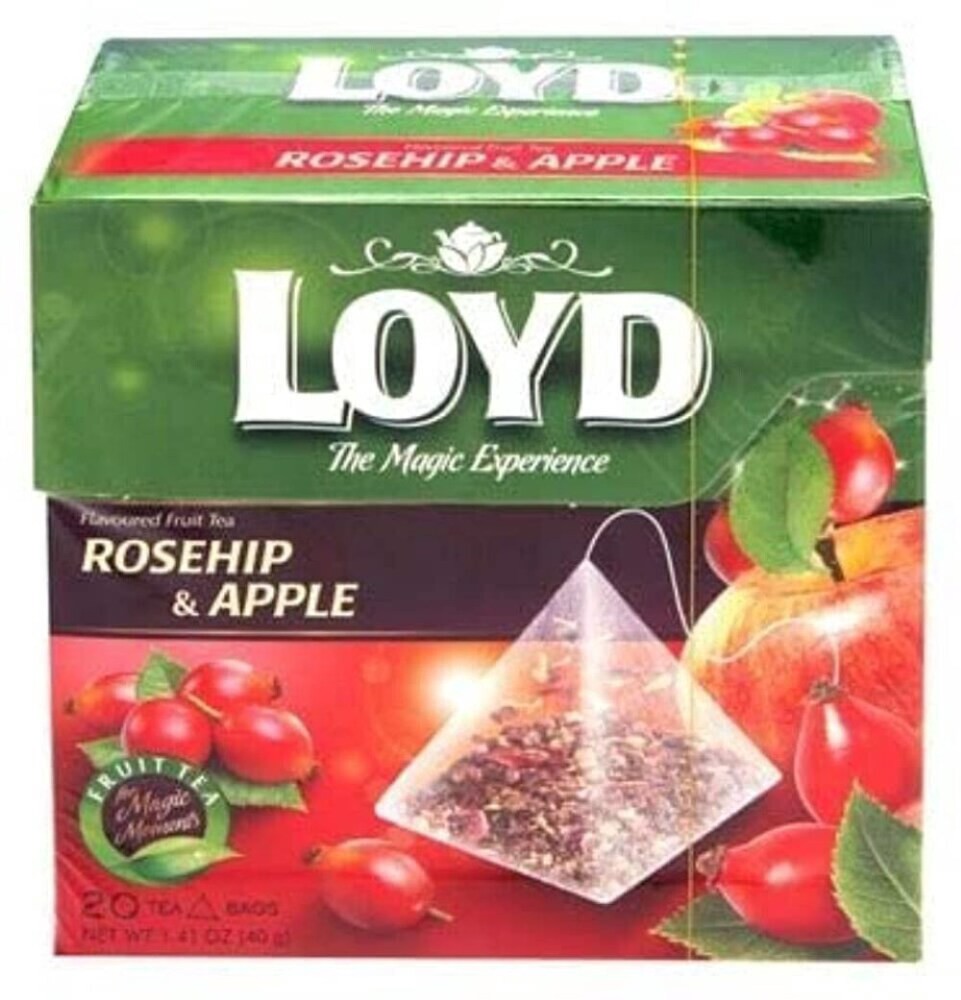 slide 1 of 1, Loyd Pyramid Tea Rsehp Apl - 1.41 oz, 1.41 oz