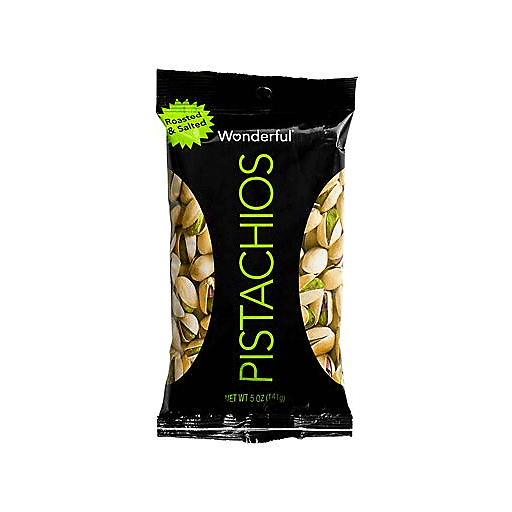 slide 1 of 1, Wonderful Shelled Roasted & Salted Pistachios, 5 oz