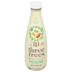 Three Trees Organic Unsweetened Pistachio Almond Milk 28 fl oz
