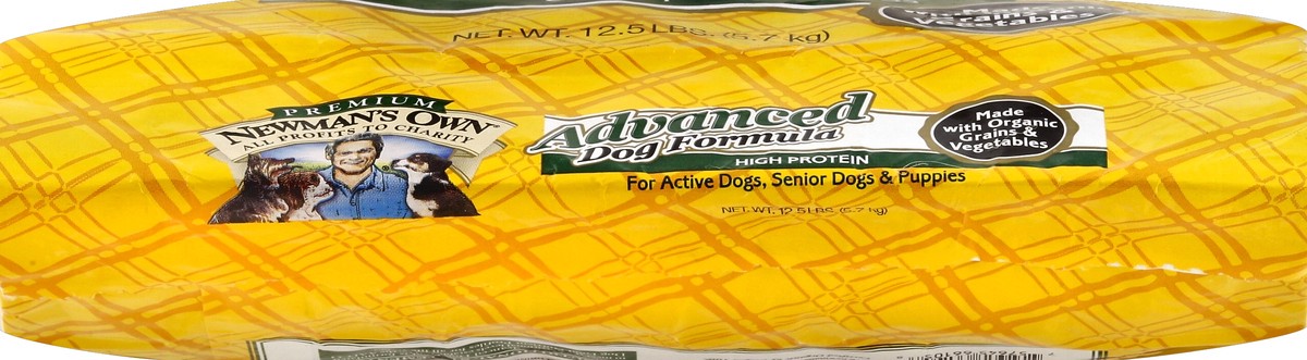 slide 4 of 6, Newman's Own Advanced Dry Dog Food, 12.5 lb