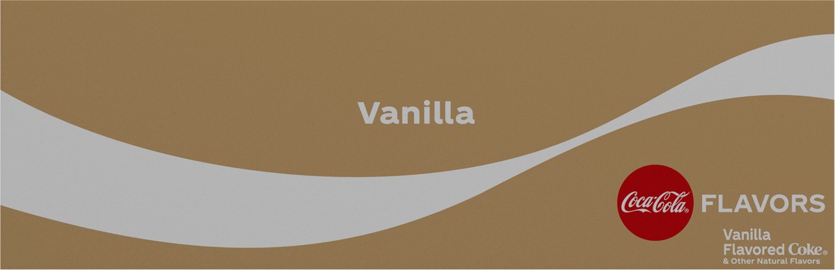 slide 9 of 9, Coca-Cola Vanilla Soda Soft Drink, 12 fl oz, 12 Pack, 12 ct