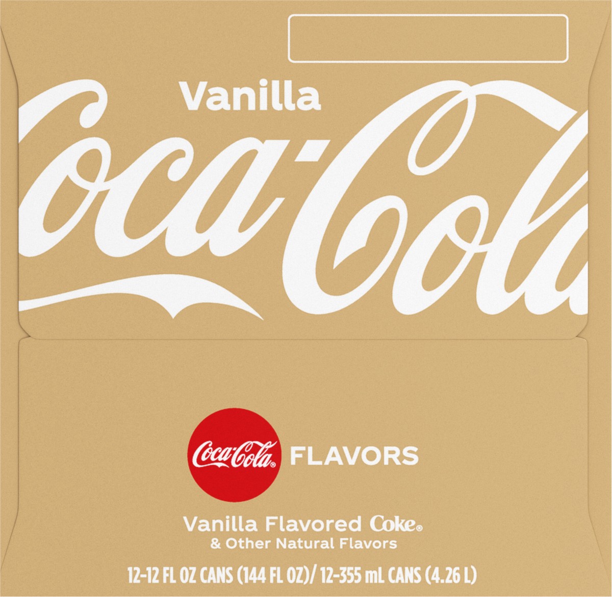 slide 3 of 9, Coca-Cola Vanilla Soda Soft Drink, 12 fl oz, 12 Pack, 12 ct