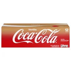 Coca-Cola Vanilla Fridge Pack Cans, 12 fl oz, 12 Pack