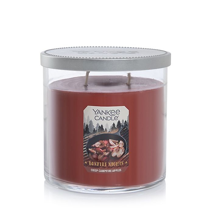 slide 1 of 1, Yankee Candle Crisp Campfire Apples Medium 2-Wick Candle Tumbler, 1 ct