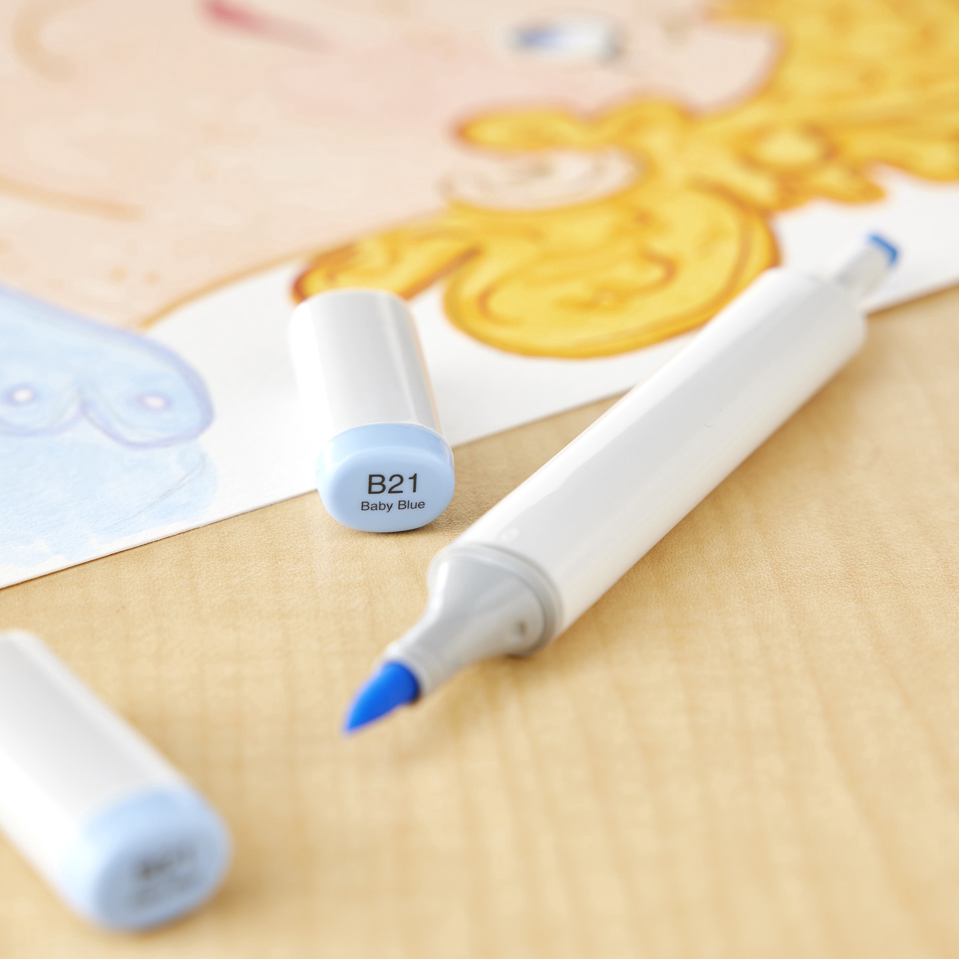 slide 2 of 3, Copic Sketch Marker, Blues, 1 ct