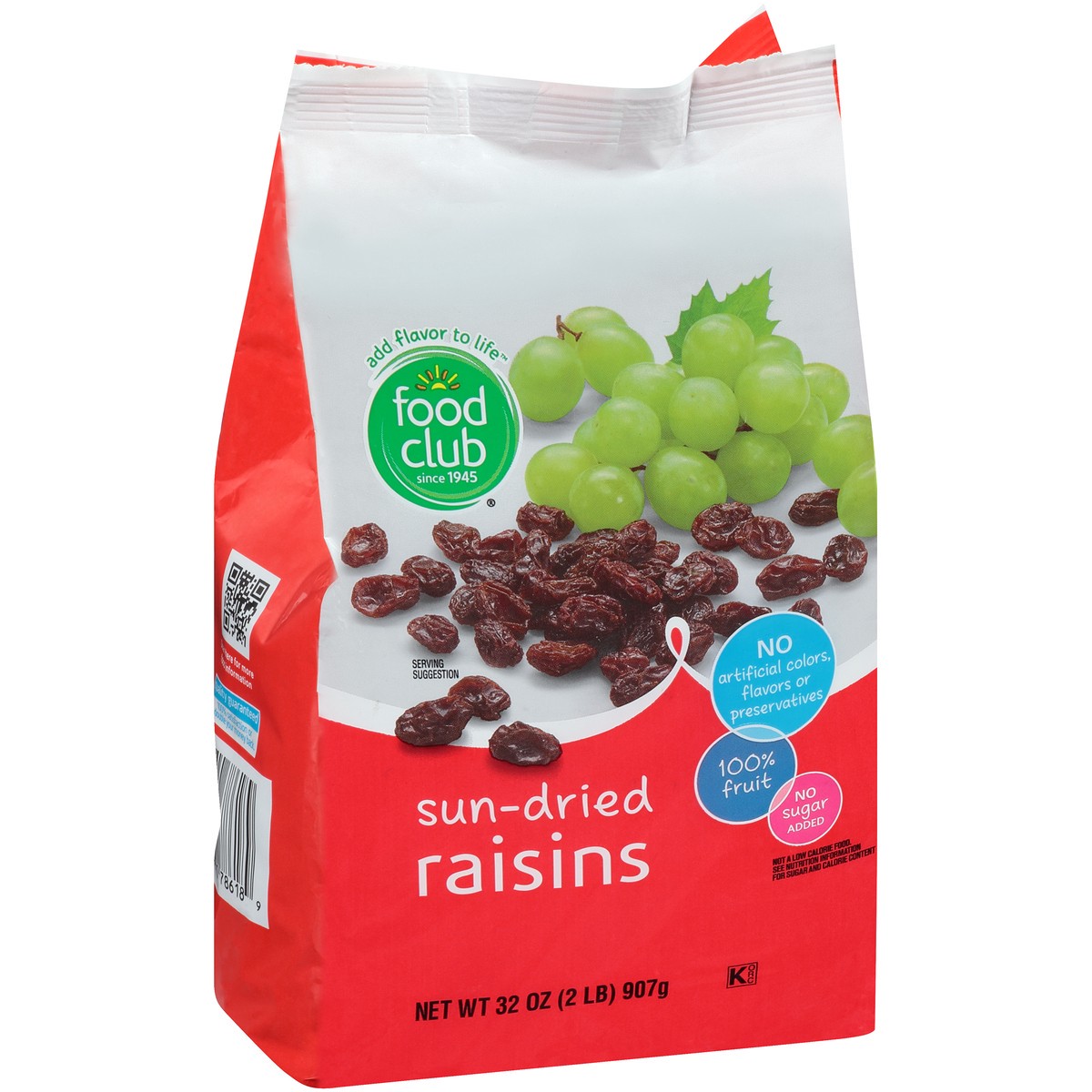 slide 2 of 10, Food Club Sun-dried Raisins, 32 oz