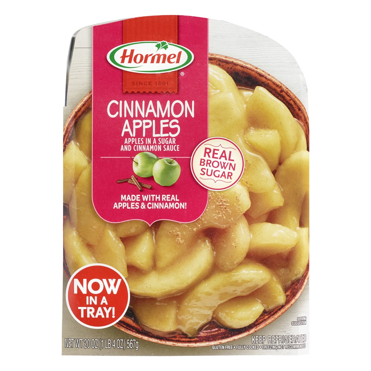 slide 1 of 1, Hormel Country Crock Deluxe Cinnamon Apples Side Dishes, 20 oz