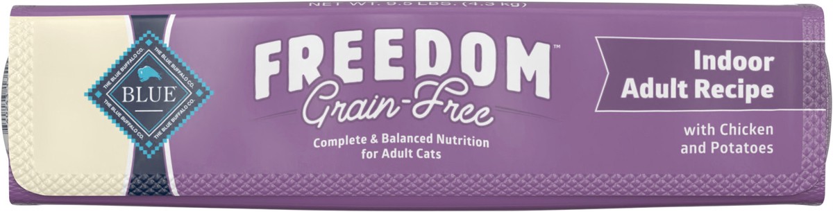 slide 9 of 11, Blue Buffalo Chicken Cat Food Indoor Adult, 9.5 lb