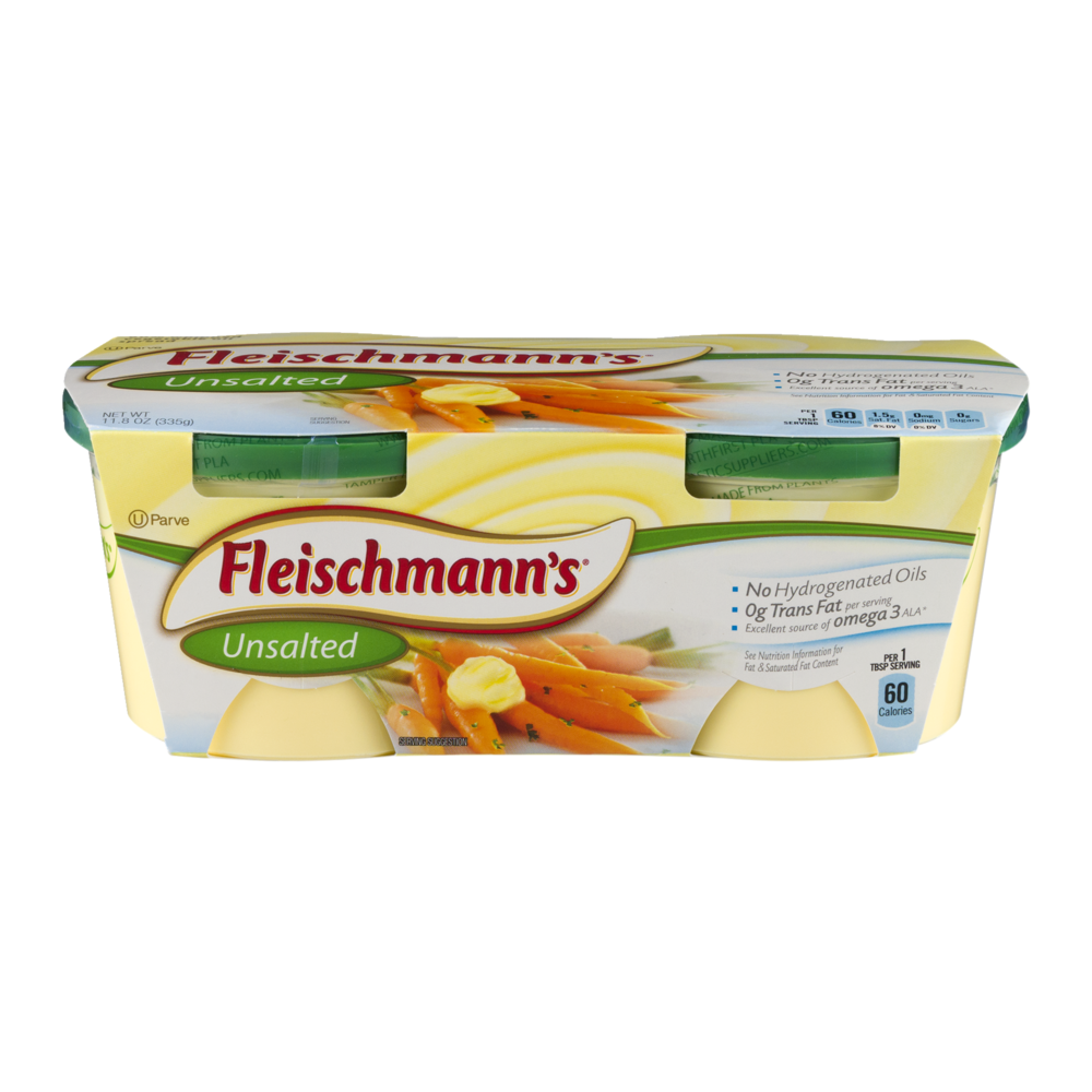 slide 1 of 4, Fleischmann's Soft Unsalted Butter, 11.8 oz