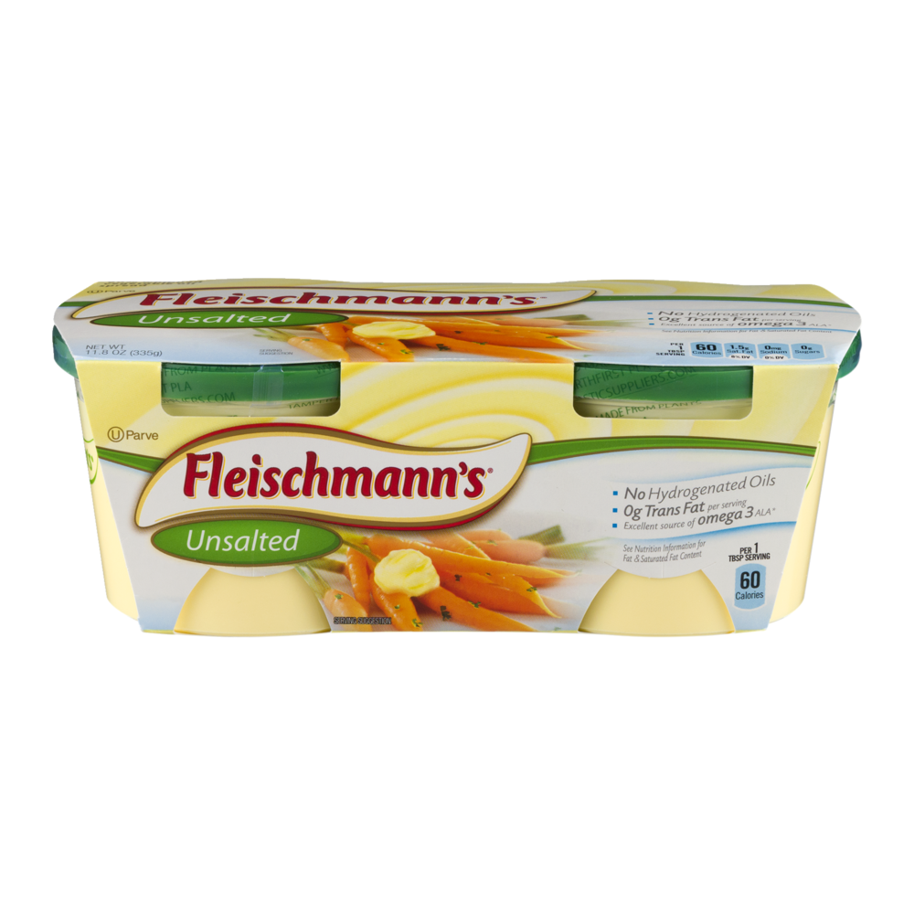 slide 1 of 3, Fleischmann's Soft Unsalted Butter, 11.8 oz