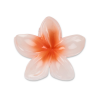 slide 2 of 4, scünci Scunci Hibscus Claw Hair Clip- Coral, 1 ct