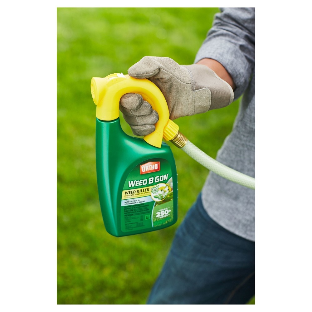 slide 3 of 3, Ortho Weed B Gon Weed Killer For Lawns Ready to Spray, 32 oz