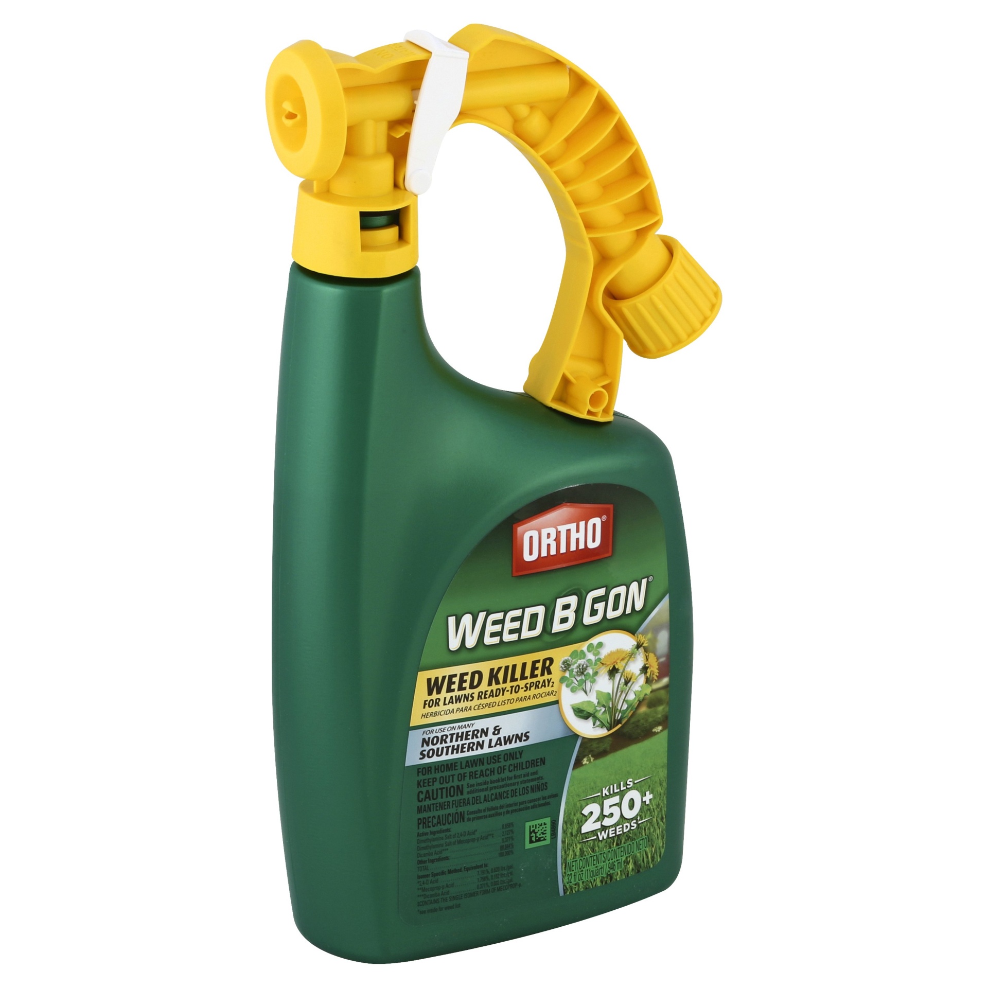 slide 1 of 3, Ortho Weed B Gon Weed Killer For Lawns Ready to Spray, 32 oz