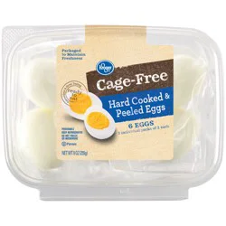 Kroger Cage Free Hard Cooked Peeled Eggs