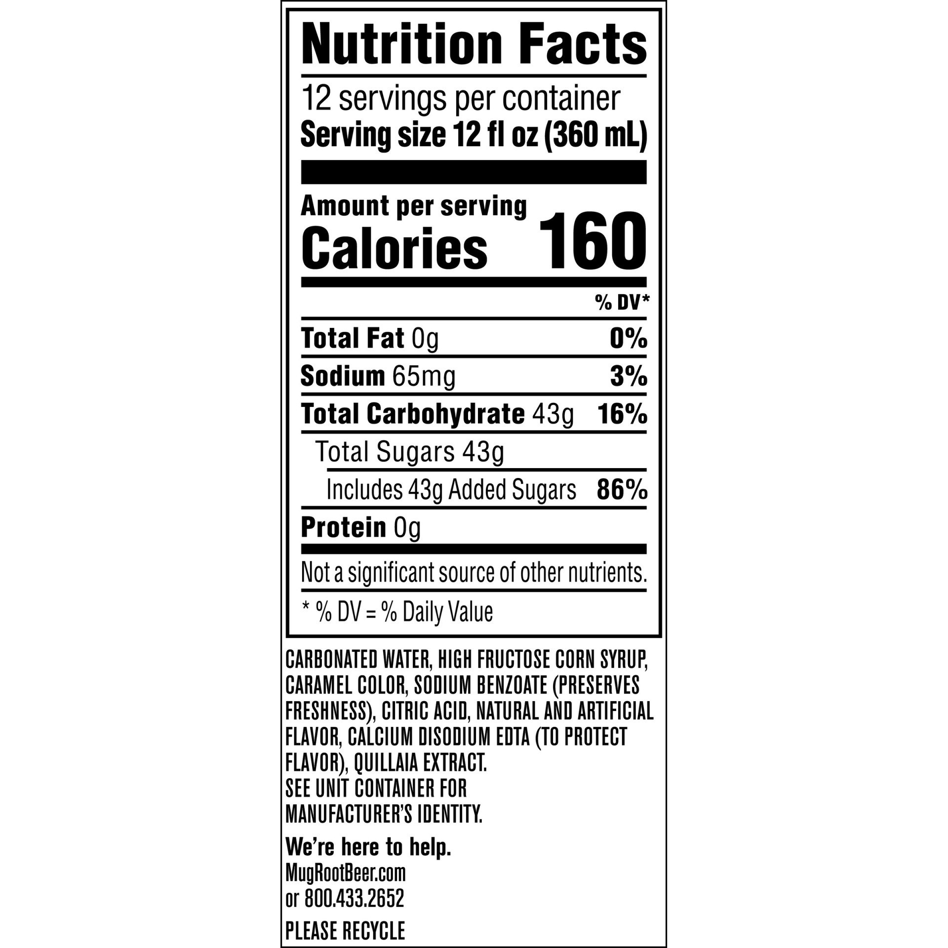 slide 3 of 3, Mug Root Beer - 12 ct; 12 fl oz, 12 ct; 12 fl oz