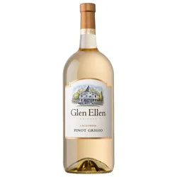 Glen Ellen Pinot Grigio, White Wine, 1.5L