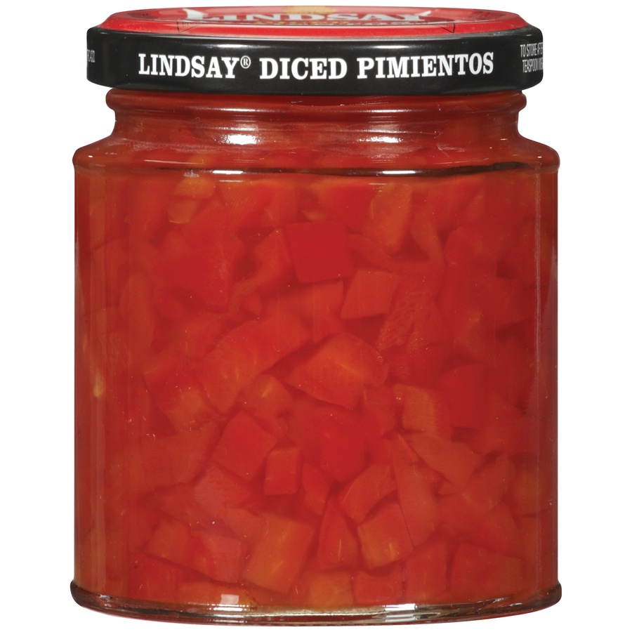 slide 2 of 2, Lindsay Diced Pimientos, 7 oz