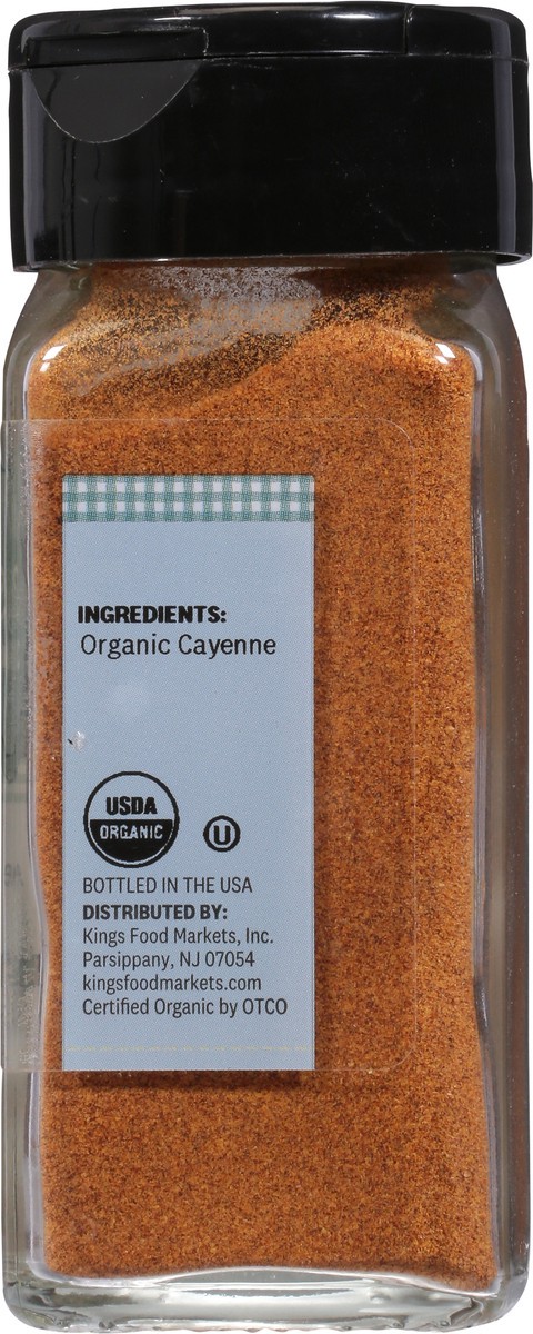 slide 12 of 13, Kings Organic Cayenne 1.8 oz, 1.8 oz