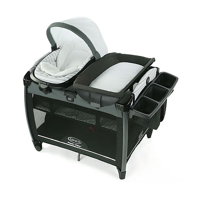 slide 1 of 6, Graco Pack'n Play Rock'n Grow Playard - Hamilton, 1 ct