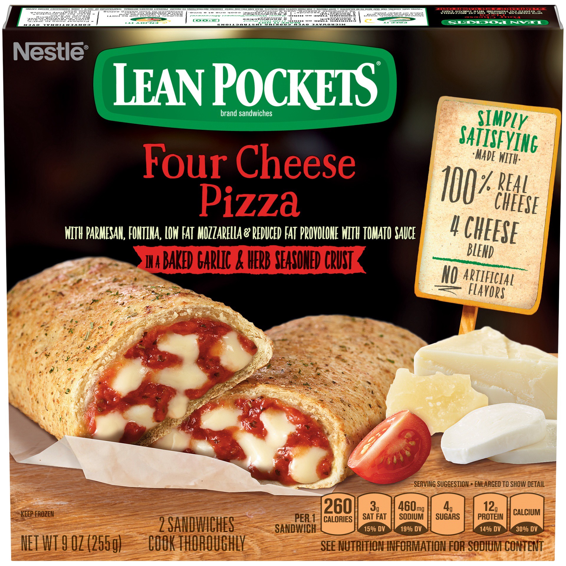 slide 8 of 10, Lean Pockets Frozen Sandwich, 9 oz