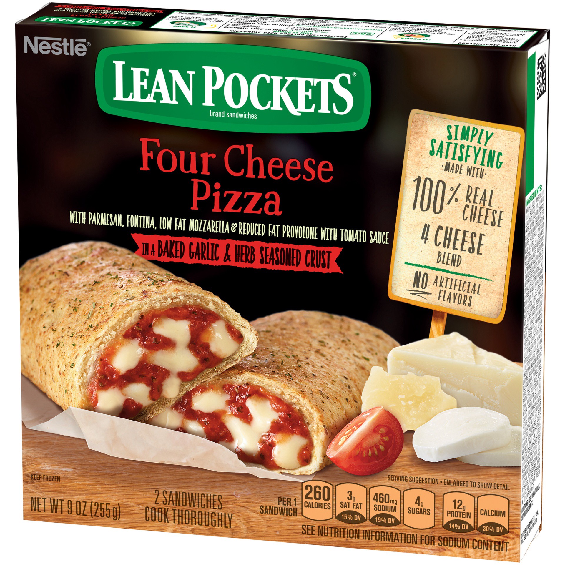 slide 10 of 10, Lean Pockets Frozen Sandwich, 9 oz