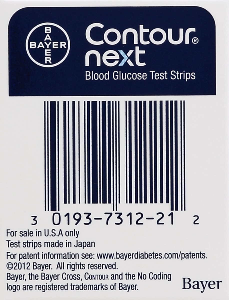 slide 4 of 5, Bayer Contour Next Blood Glucose Test Strips - 100 Ct, 100 ct