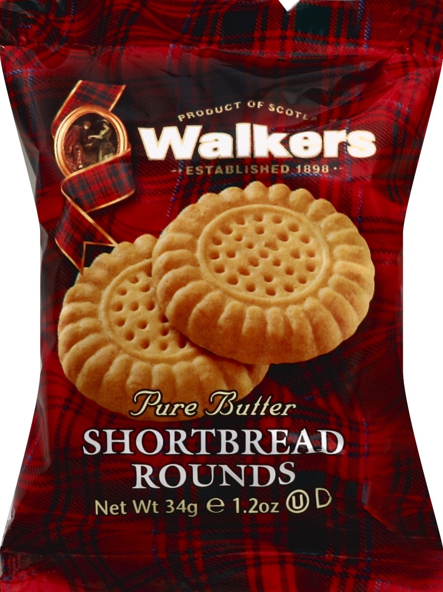slide 5 of 5, Walker's Walkers Mini Rounds Shortbread, 1.2 oz