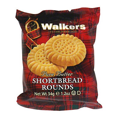 slide 1 of 5, Walker's Walkers Mini Rounds Shortbread, 1.2 oz