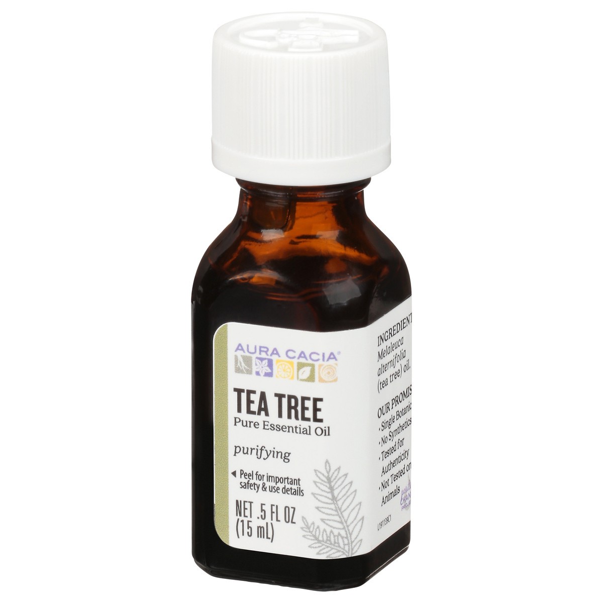 slide 4 of 9, Aura Cacia Tea Tree Essential Oil, 0.5 oz