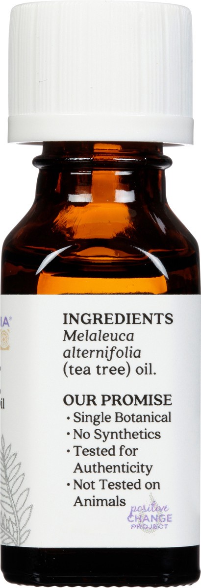 slide 5 of 9, Aura Cacia Tea Tree Essential Oil, 0.5 oz