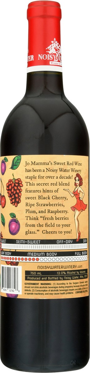 slide 9 of 11, Jo Mamma's New Mexico Sweet Red Wine 750 ml, 750 ml