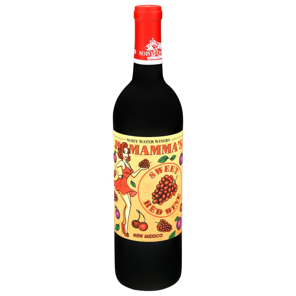 slide 4 of 11, Jo Mamma's New Mexico Sweet Red Wine 750 ml, 750 ml
