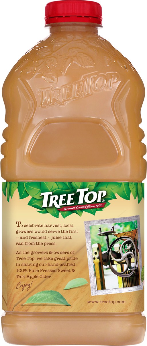 slide 6 of 14, Tree Top Sweet & Tart Apple Cider 100% Juice 64 fl oz, 64 fl oz