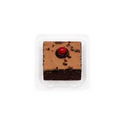 The Save Mart Company Chocolate Cake Square With Fudge Icing