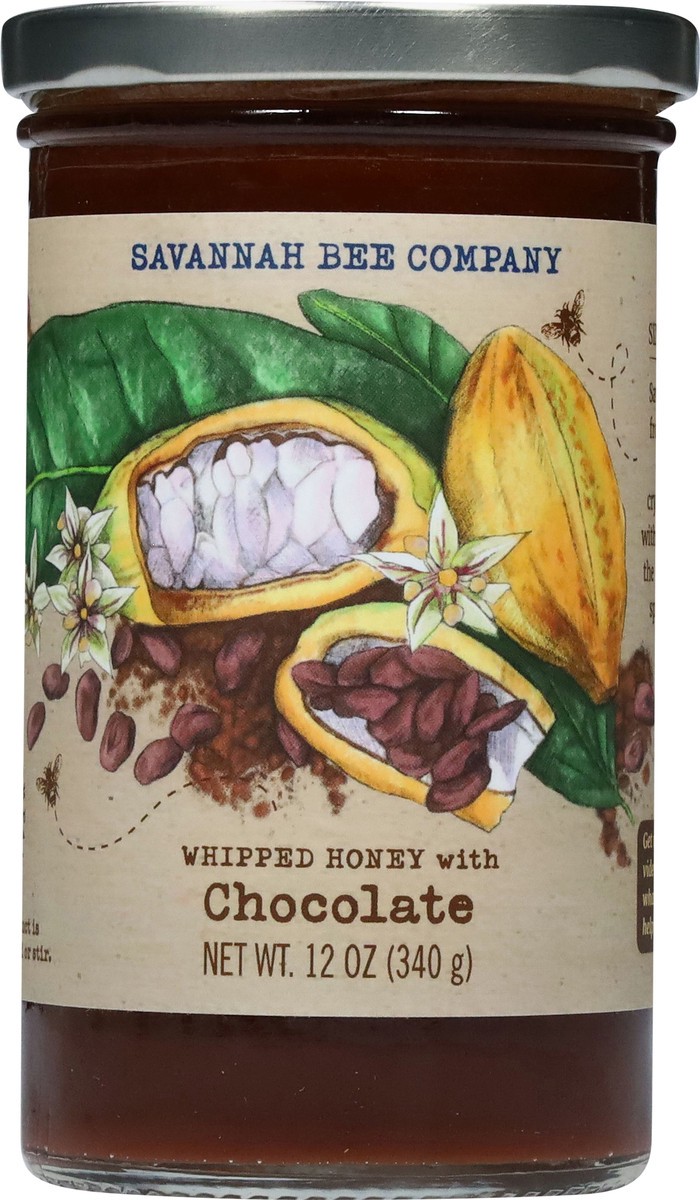 slide 6 of 14, Savannah Bee Whipped Honey with Chocolate, 12 oz