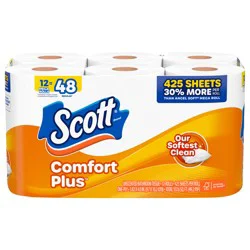 Scott Comfort Plus Toilet Paper 12 Mega Rolls