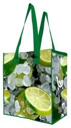 Earthwise Iced Limes Insulated Tote Bag, 1 ct