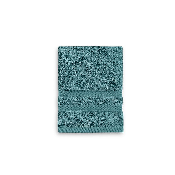 slide 1 of 1, Wamsutta Ultra Soft MICRO COTTON Washcloth - Teal, 1 ct