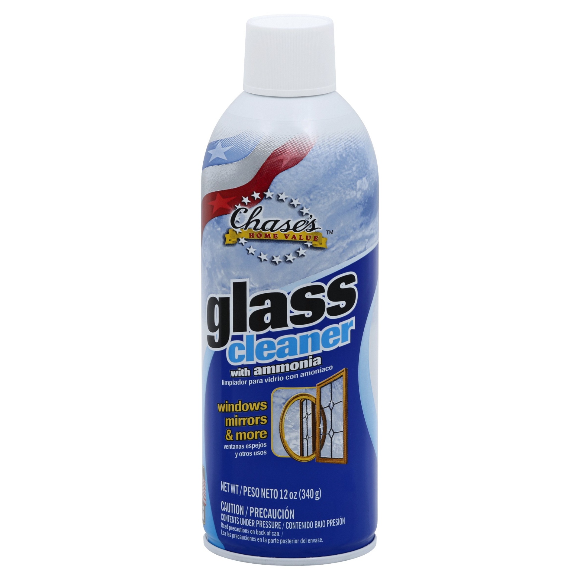 slide 1 of 2, Chase's Glass Cleaner 12 oz, 12 oz