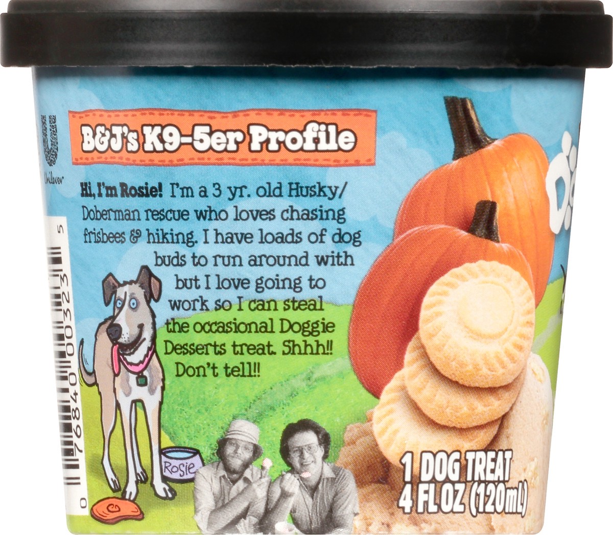 slide 3 of 9, Ben & Jerry's Frozen Dog Treat Rosie's Batch, 4 oz, 4 oz