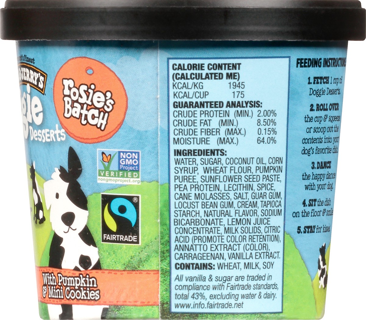 slide 7 of 9, Ben & Jerry's Frozen Dog Treat Rosie's Batch, 4 oz, 4 oz