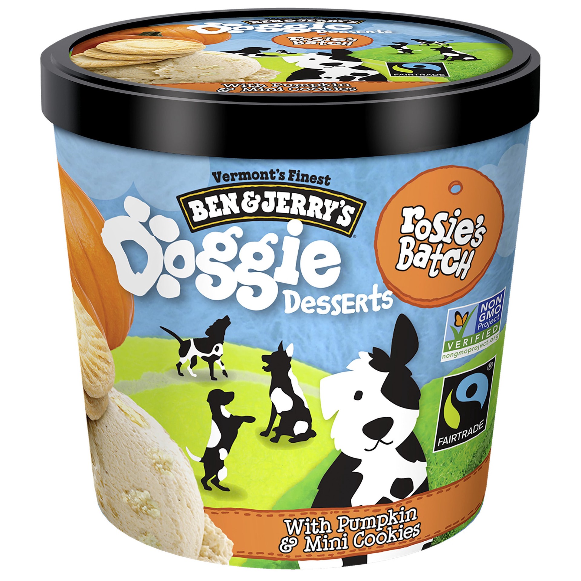 slide 1 of 9, Ben & Jerry's Frozen Dog Treat Rosie's Batch, 4 oz, 4 oz