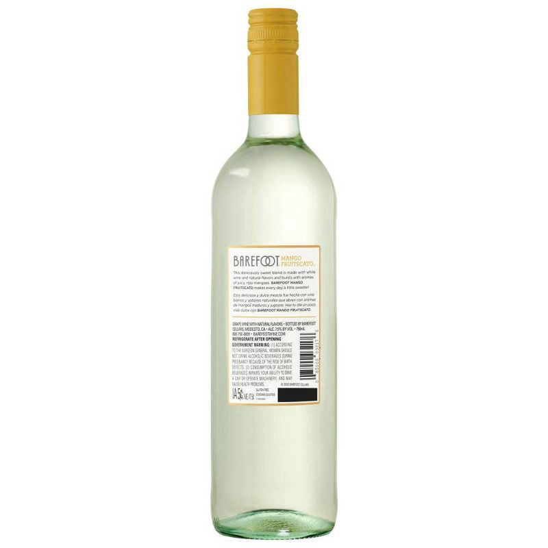 slide 3 of 4, Barefoot White Wine, 750 ml