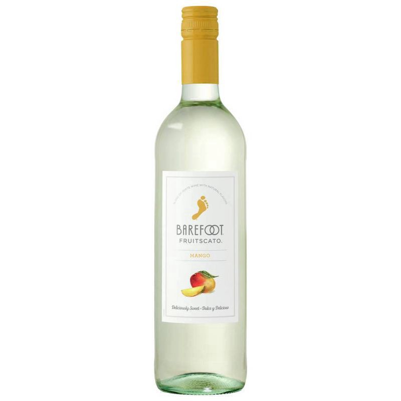 slide 1 of 4, Barefoot White Wine, 750 ml