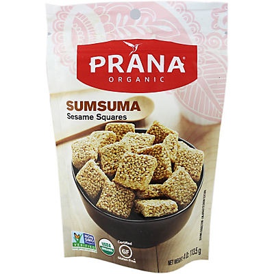 slide 1 of 2, prAna Organic Sumsuma Sesame Squares, 4 oz