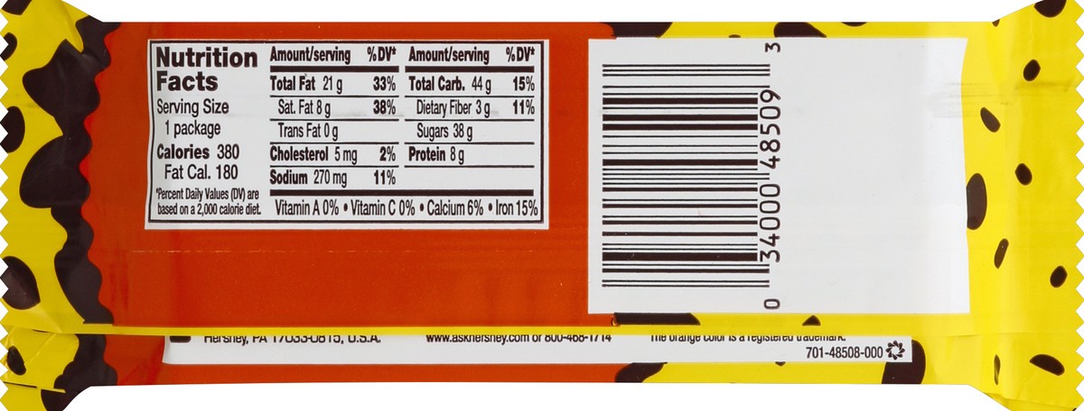 slide 3 of 6, Reese's King Size Stuffed With Crunchy Cookie Big Cup, 2.68 oz