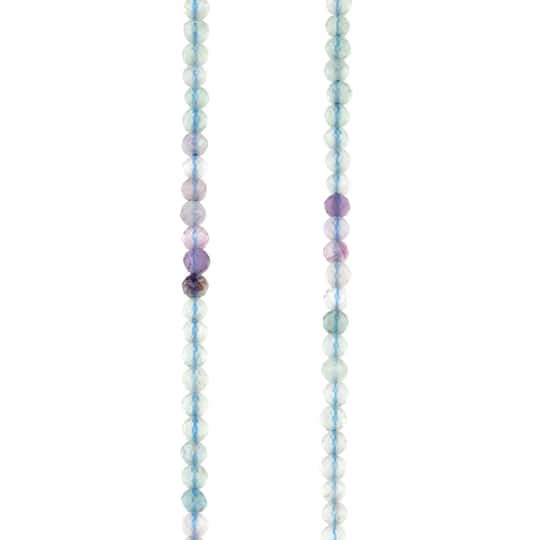 slide 1 of 3, Mix Ombre Fluorite Faceted Round Beads, 2.5mm By Bead Landing, 2.5mm