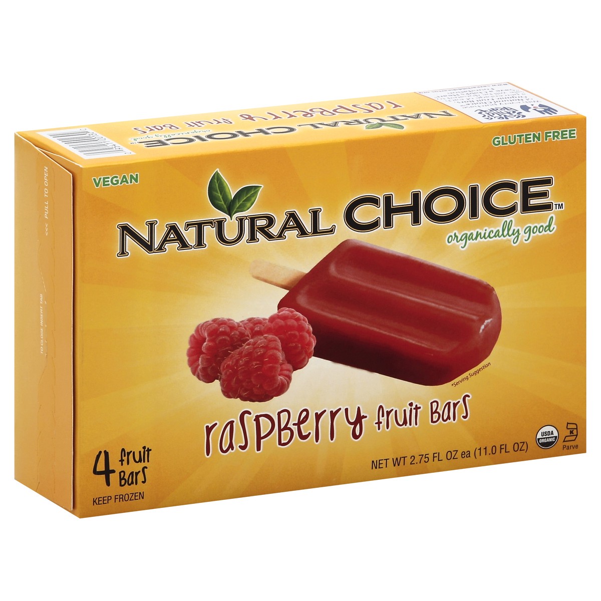 slide 3 of 5, Natural Choice Fruit Bars 4 ea, 4 ct